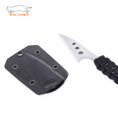 

EDCGEAR Outdoor Stainless Steel Fishing Scale Flake Blade Knife Harpoon with Sheath