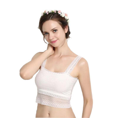 

Aa-shop Lace Tube Tops Bottoming Breathable Anti-light Bra