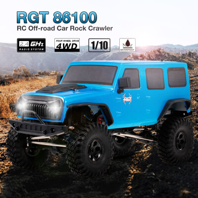 

RGT 86100 110 24G 4WD RC Rock Crawler Off-road Monster Truck Climbing Car Kids Toy for Boys