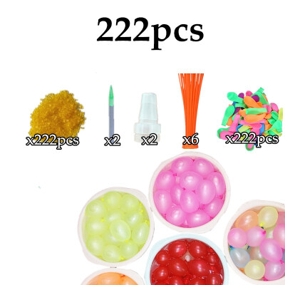 

1444pcs Water Balloons Refill Package Funny Summer Outdoor Toy Water Balloon Bombs Summer Novelty Gag Toys For Children