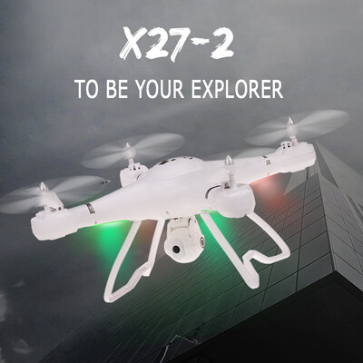 

SONG YANG TOYS X27-2 Altitude Hold Headless Mode One Key TakeoffLand RC Drone Quadcopter for Training
