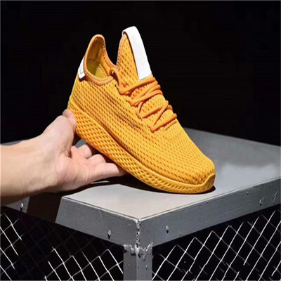 

Pharrell Williams x Stan Smith Running Shoes For Men Women Yellow Red Tennis HU Primeknit Breathable Runner Luxury Brand Designer