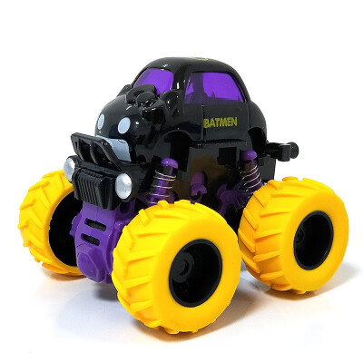 

Hot Sale Car Toy Cartoon Graffiti Car Model of Bigfoot Alloy Vehicle with Return Inertia for Children Gift