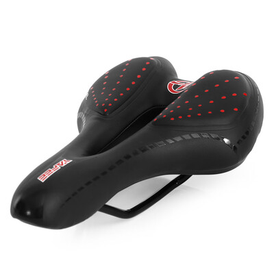 

Bicycle Saddle Breathable PU Leather Hollow Cushion Cycling Shockproof Comfortable Gel Padded MTB Bike Saddlle Seat
