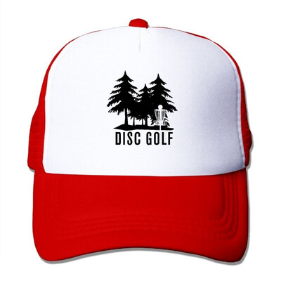 

SHINENGST Disc Golf Mesh Trucker CapsHats Adjustable for Unisex Black