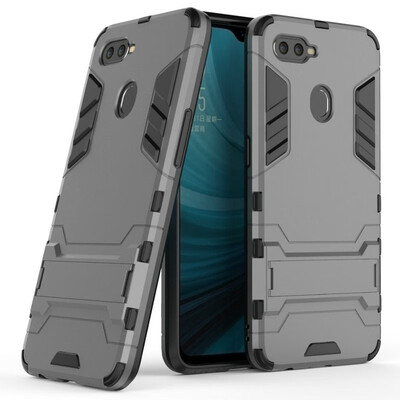 

for Oppo A7 WIERSS Shockproof Hard Phone Case for Oppo A7 for Oppo A3s Armor Case Back Cover Fundas Capa Coque