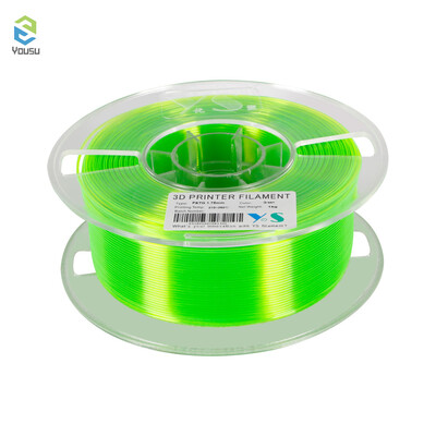 

YouSu PETG Filament 3D Printer Filaments 175 MM Dimensional Accuracy High Tenacity 3D Printing Consumables 1KG Spool Nature
