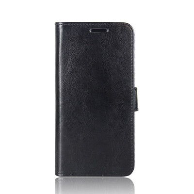 

R64 Grain Phone Case for OPPO A7 Mobile Phone Wallet Phone Case