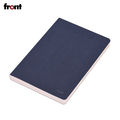 

front Fashion PU Leather Soft Cover A5 Notebook Ruled Paper Travel Journal Diary Daily Writing Notepad Perfect for School College