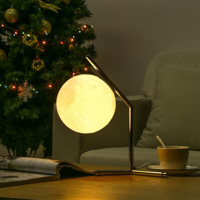 

3D Printing Moon Night Lamp Desktop Light for Bedroom Study