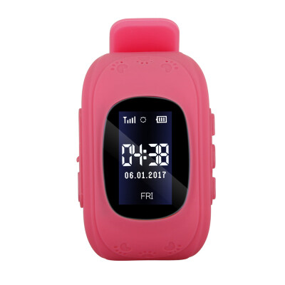 

096inch LCD Screen Kids Smart Watch Phone for Girls Boys Children Gifts LBS Tracker Locator Real-time Location Smartwatch with SI