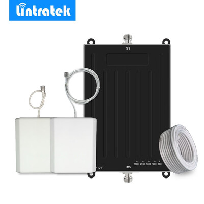 

Five Bands Signal Booster 2G 3G 4G E-GSM DCS WCDMA LTE 800 900 1800 2100 2600 MHz UMTS cellular Signal Repeater Full Set30
