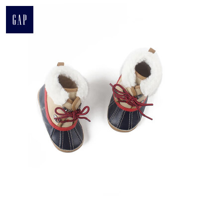 

GAP flagship store childrens shoes baby flat boots short boots snow boots 400090 winter mens baby low boots boots cotton boots ginger sugar color 115CM 12-18 months