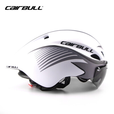 

CAIRBULL Stylish Adult Road Bike Helmet Adjustable Sport Cycling Helmet Bicycle Helmets Safety Protection with Goggle Lens