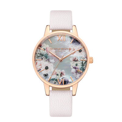 

Olivia Burton watch color painting new garden watch couple fashion girl British import female watch OB16PP53