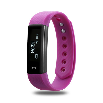 

ID115 Smart Wristband Activity Tracker Sleep Monitor USB Rechargeable Interface