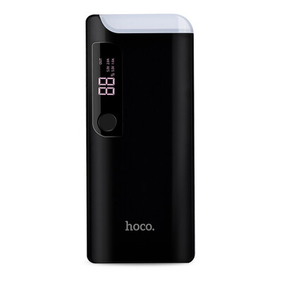 

HOCO 15000mAh 18650 USB Power Bank with LED table lamp&power source Portable External Battery Universal Mobile Phone Charger