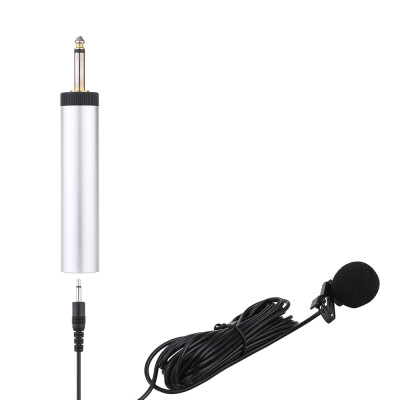 

Mini Portable Wired Electret Condenser Lapel Lavalier Clip-on Musical Instrument Mic Microphone for Guitar Sax Trumpet Violin Pian