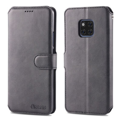 

MOONCASE Huawei Mate 20 Pro Dallas Series Leather Case - Black