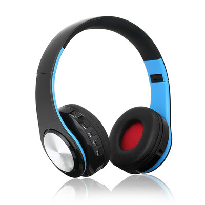 

Wireless Bluetooth Headphones Foldable Over Ear Stereo Music Headsets TF Card MP3 Player FM Radio 35mm Wired Earphone Hands-free