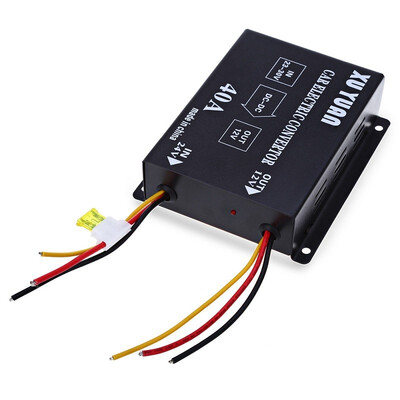 

40A DC 24V to 12V Voltage Reducer Car Power Supply Transformer