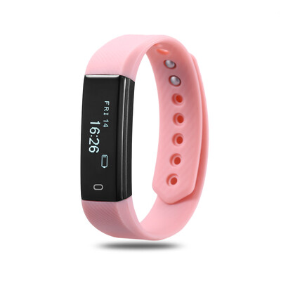 

ID115 Smart Wristband Activity Tracker Sleep Monitor USB Rechargeable Interface