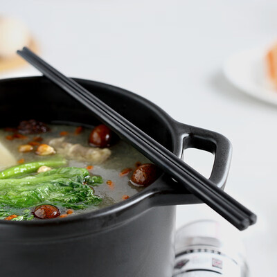 

Beijing Tokyo fire pot chopsticks no paint wax-free high temperature household hot pot long fried noodles anti-scalding alloy chopsticks 2 pairs