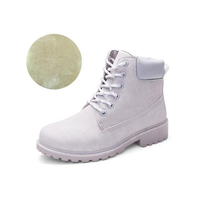

2019 Hot New Autumn Early Winter Shoes Women Flat Heel Boots Fashion Keep warm Womens Boots Brand Woman Ankle Botas Camouflage