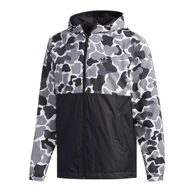 

Wang Jiaer with the paragraph Adidas ADIDAS clover mens clover series GRAPHICS REV WB sports windproof suit DN8041 XL code