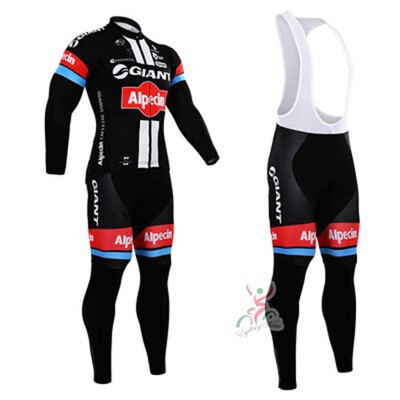

Cycling jersey 2018 pro team Alpecin winter thermal fleece cycling clothing set ropa ciclismo invierno bike jersey bib pants kit