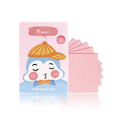 

Fen Ling Rose Light Oil Absorbent Paper 100 Pieces F3415-1 Oil-absorbing Face Makeup Makeup Control Oil