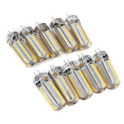 

10pcs 9W G4 Base 104 LED Lamp AC 220V White Light SMD 3014 360 Degrees Beam Angle