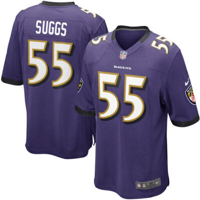 

Mens Football Jersey Baltimore Ravens Terrell Suggs Purple Game Jersey