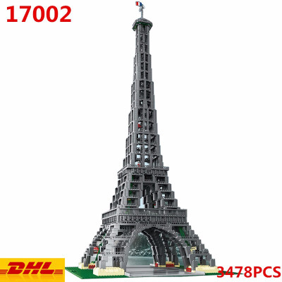 

Lepin 17002 The Eiffel Tower Model Building Kits Brick Toys Legoing 10181 Blocks Christmas Kids Gift