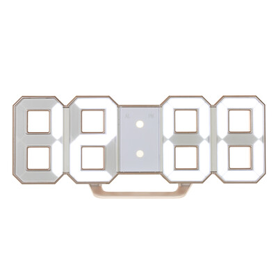 

Multifunctional Large LED Digital Wall Clock 12H24H Time Display With Alarm&Snooze Function Adjustable Luminance