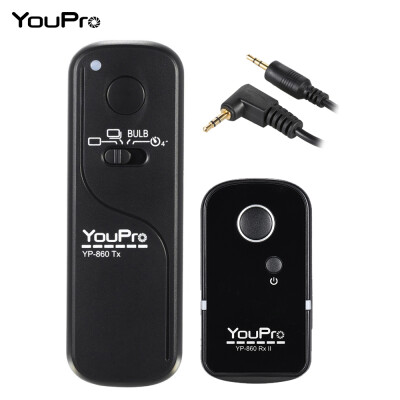 

YouPro YP-860 S2 24G Wireless Remote Control Shutter Release Transmitter Receiver for Sony A58 A7R A7 A7II A7RII A7SII A7S A6000