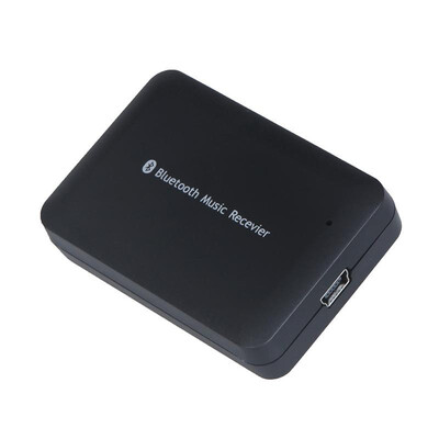 

Wireless Bluetooth V30 Music Receiver Dongle Adapter Hifi Stereo Audio System for iPhone iPad Cellphone Notebook Black