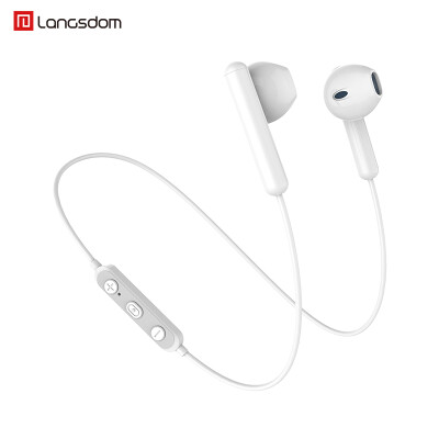 

Lanston E7 Bluetooth Headset 50 Half In-Ear Ears Wireless Sports Tuning with Apple Apple  Huawei Millet vivo Universal Mobile Phone Headset White