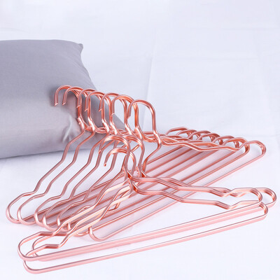 

Ting Hao Space Aluminum Alloy Hanger Adult No Clothes Hanger Stainless Steel Non-slip Drying 10 Pack TH4077