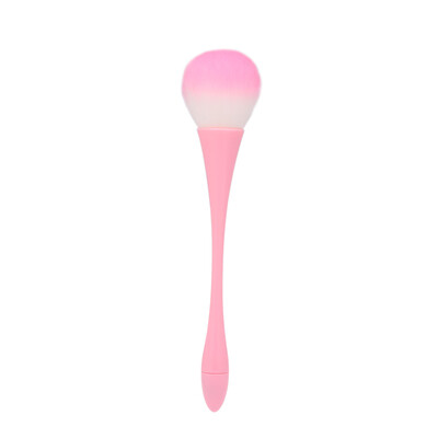 

Aluminum Handle Nail Soft Dust Cleaner Cleaning Brush Acrylic UV Gel Powder Removal Manicure Tool