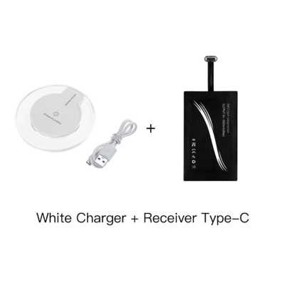 

Wireless Charger & Receiver For ALL PHONES iPhoneX Samsung Xiaomi Ultra-Thin Mobile Phone Qi Fast Charge Wireless Charging Base