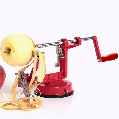 

3 In 1 Apple Peeler Fruit Peeler Slicing Machine Stainless Steel Apple Fruit Machine Peeled Tool Creative Home Kitchen