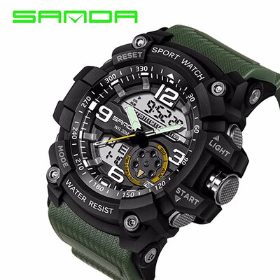 

SANDA Luxury Brand Men Women Sports Watches Digital LED Military Watch Waterproof Outdoor Casual Wristwatches Relogio Masculino