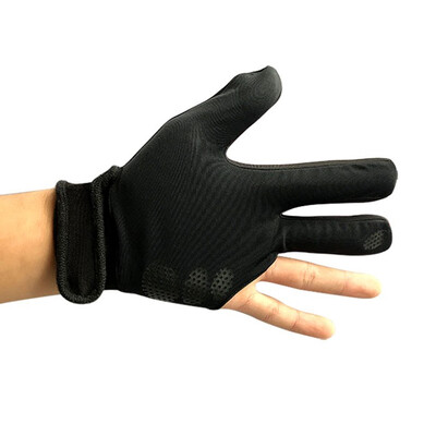 

high Elasticity 3 finger billiard glovesPool Table Snooker billiard table Gloves
