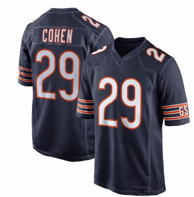 

52 Khalil Mack 10 Mitchell Trubisky Chicago Bears Jersey 58 Roquan Smith Anthony Miller Cohen 34 Payton 24 Howard 54 Urlacher 12 R