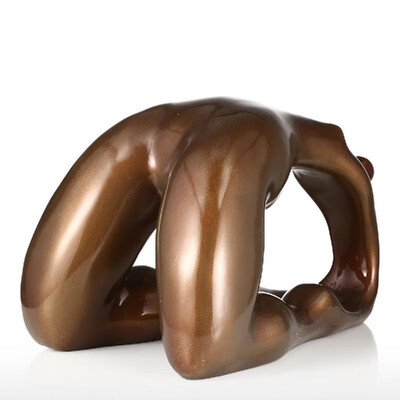 

Plump Woman- Yoga Circle Tomfeel Resin Sculpture Home Decoration Original Design Yoga