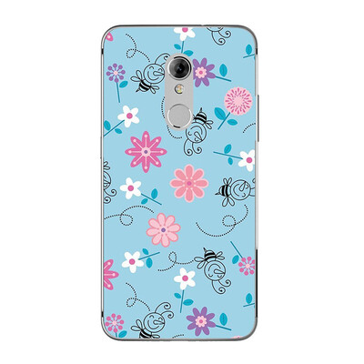 

TPU Soft Phone Case for Vodafone smart N9 Back Cover Rose Colored plum deer style