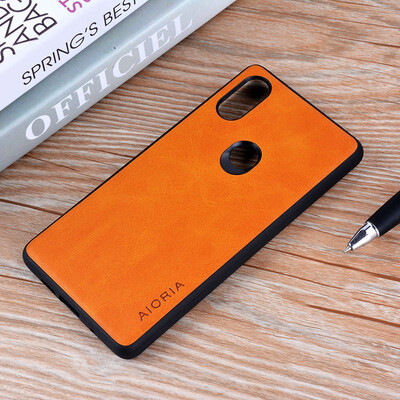 

for Xiaomi Mi MIX 2S case Luxury Vintage leather cover phone cases for xiaomi mi mix 2s funda coque capa Business Vintage style