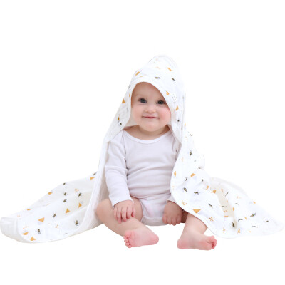 

Tong Yan baby is covered by newborn spring&autumn 6 layers of gauze quilt quilt 9090cm