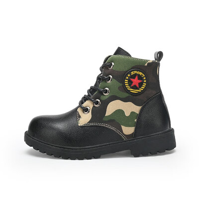 

Warm&velvet childrens Korean version of the trend of casual&breathable Martin boots sports shoes boys&girls shoes